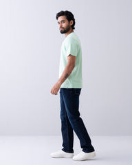 Relaxed Fit Henley T-Shirt