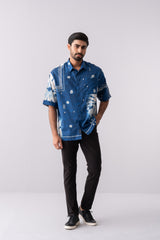 Baggy Fit Printed Casual Shirt