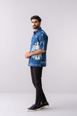 Baggy Fit Printed Casual Shirt
