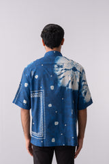 Baggy Fit Printed Casual Shirt