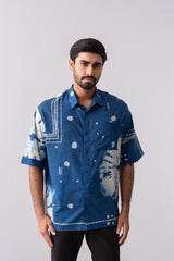 Baggy Fit Printed Casual Shirt