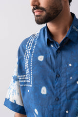 Baggy Fit Printed Casual Shirt