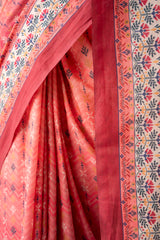 Digital Printed Cotton Saree