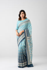 Digital Printed Cotton Saree
