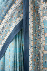 Digital Printed Cotton Saree