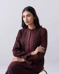 Smart Fit Embroidered Two-Piece Ethnic Set