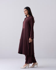 Smart Fit Embroidered Two-Piece Ethnic Set