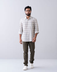Regular Fit Check Casual Shirt