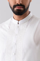 Regular Fit Embroidered Semi-Formal Panjabi