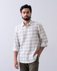 Regular Fit Check Casual Shirt