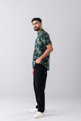 Regular Fit Printed Casual Shirt