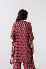 Relaxed Fit Embroidered Ethnic Kurti