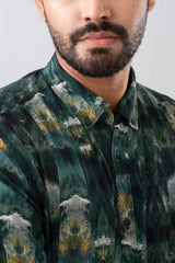 Regular Fit Printed Casual Shirt