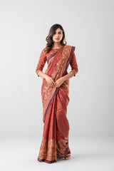 Digital Printed Cotton Saree