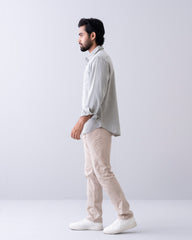Regular Fit Solid Casual Shirt