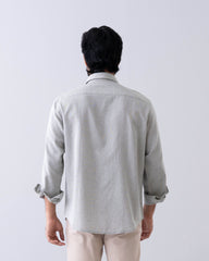 Regular Fit Solid Casual Shirt