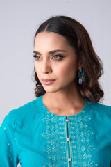 Smart Fit Embroidered Ethnic Kurta