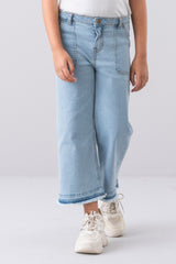 Girls' Denim Bottom (6-8 Years)