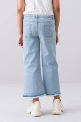 Girls' Denim Bottom (6-8 Years)