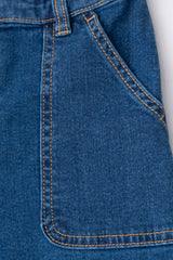 Girls' Denim Bottom (6-8 Years)