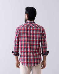 Regular Fit Check Casual Shirt