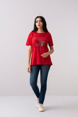 Mickey Mouse-themed Relaxed Fit Crew Neck T-Shirt - Disney