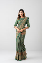 Digital Printed Cotton Saree