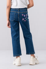 Princess Denim Bottom (6-8 Years)