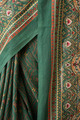 Digital Printed Cotton Saree