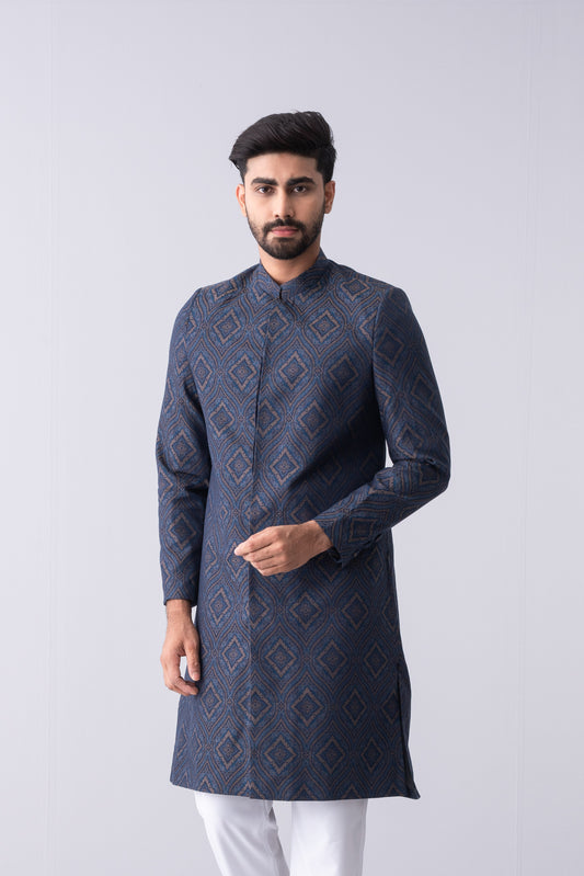 Regular Fit Cotton Formal Sherwani
