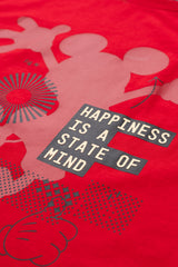 Mickey Mouse-themed Relaxed Fit Crew Neck T-Shirt - Disney