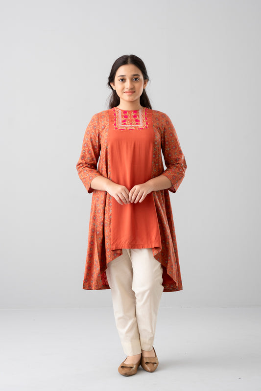 Junior Girls Ethnic Top (10-14 Years)