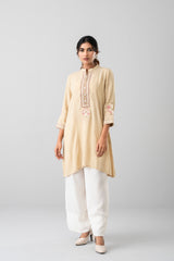 Smart Fit Embroidered Viscose Ethnic Kurti