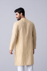 Regular Fit Embroidered Semi-Formal Panjabi