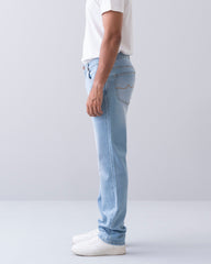 Straight Fit Blue Jeans