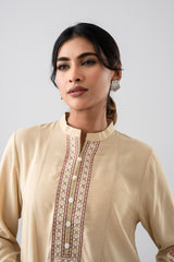 Smart Fit Embroidered Viscose Ethnic Kurti