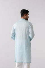 Regular Fit Embroidered Semi-Formal Panjabi