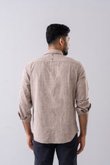 Regular Fit Solid Casual Shirt