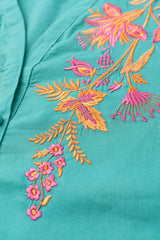 Smart Fit Embroidered Ethnic Kurta