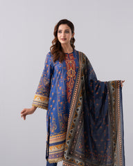 Smart Fit Embroidered Two-Piece Lawn