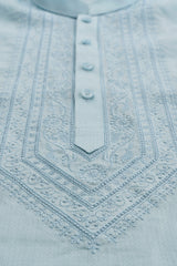 Regular Fit Embroidered Semi-Formal Panjabi