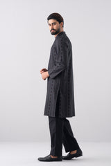 Regular Fit Jacquard Semi-Formal Panjabi