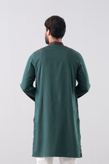 Regular Fit Embroidered Semi-Formal Panjabi
