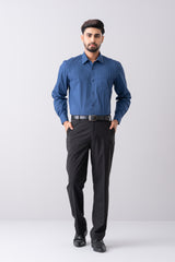 Regular Fit Micro-Printed Templeton Formal Shirt
