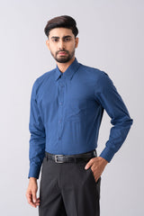 Regular Fit Micro-Printed Templeton Formal Shirt