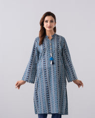 Relaxed Fit Printed One-Piece Lawn Kurta