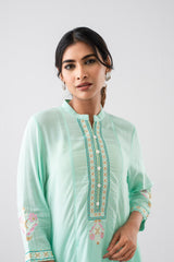 Smart Fit Embroidered Viscose Ethnic Kurti
