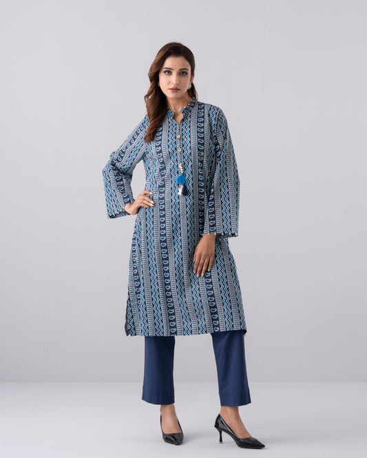 Digital Printed One-Piece Lawn Kurta