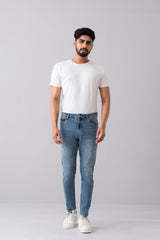 Carrot Fit Blue Jeans