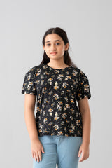 Junior Girls Knit Fashion Top (10-14 Years)